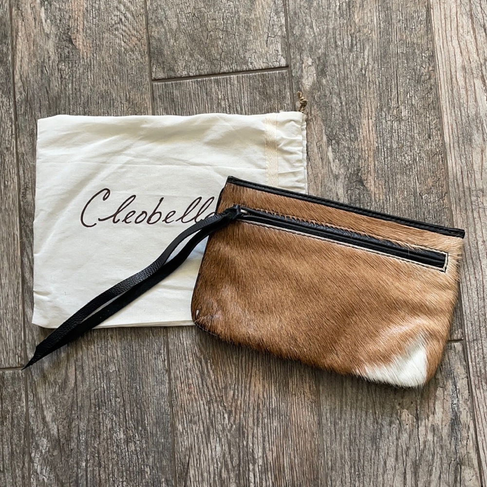 Cleobella Faux Fur Clutch